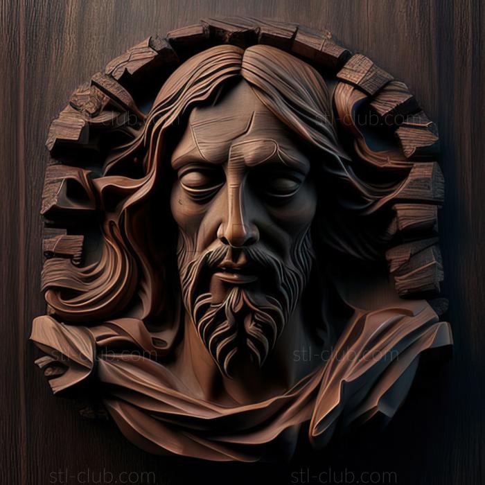 3D model st jesus (STL)